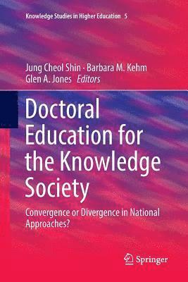 bokomslag Doctoral Education for the Knowledge Society