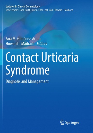 bokomslag Contact Urticaria Syndrome