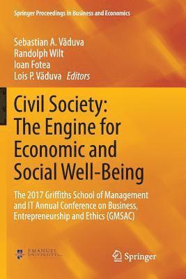 Civil Society: The Engine for Economic and Social Well-Being 1