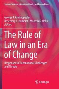 bokomslag The Rule of Law in an Era of Change