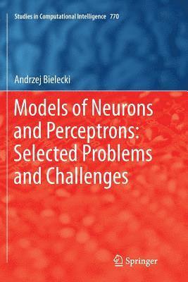 Andrzej Bielecki - Models of Neurons and Perceptrons: Selected Problems and Challenges, Häftad