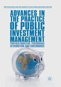 bokomslag Advances in the Practice of Public Investment Management