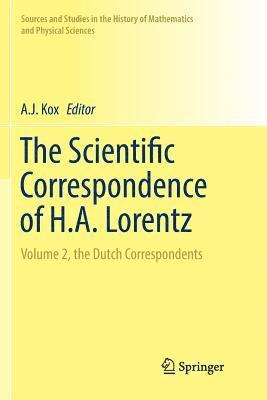 bokomslag The Scientific Correspondence of H.A. Lorentz