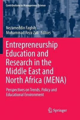Entrepreneurship Education and Research in the Middle East and North Africa (MENA) 1