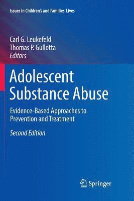 bokomslag Adolescent Substance Abuse