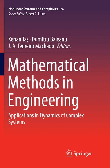 Kenan Taş, Dumitru Baleanu, J. A. Tenreiro Machado - Mathematical Methods in Engineering, Häftad
