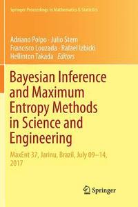 bokomslag Bayesian Inference and Maximum Entropy Methods in Science and Engineering