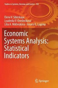 bokomslag Economic Systems Analysis: Statistical Indicators