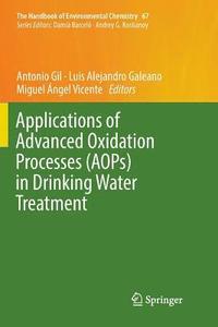 bokomslag Applications of Advanced Oxidation Processes (AOPs) in Drinking Water Treatment