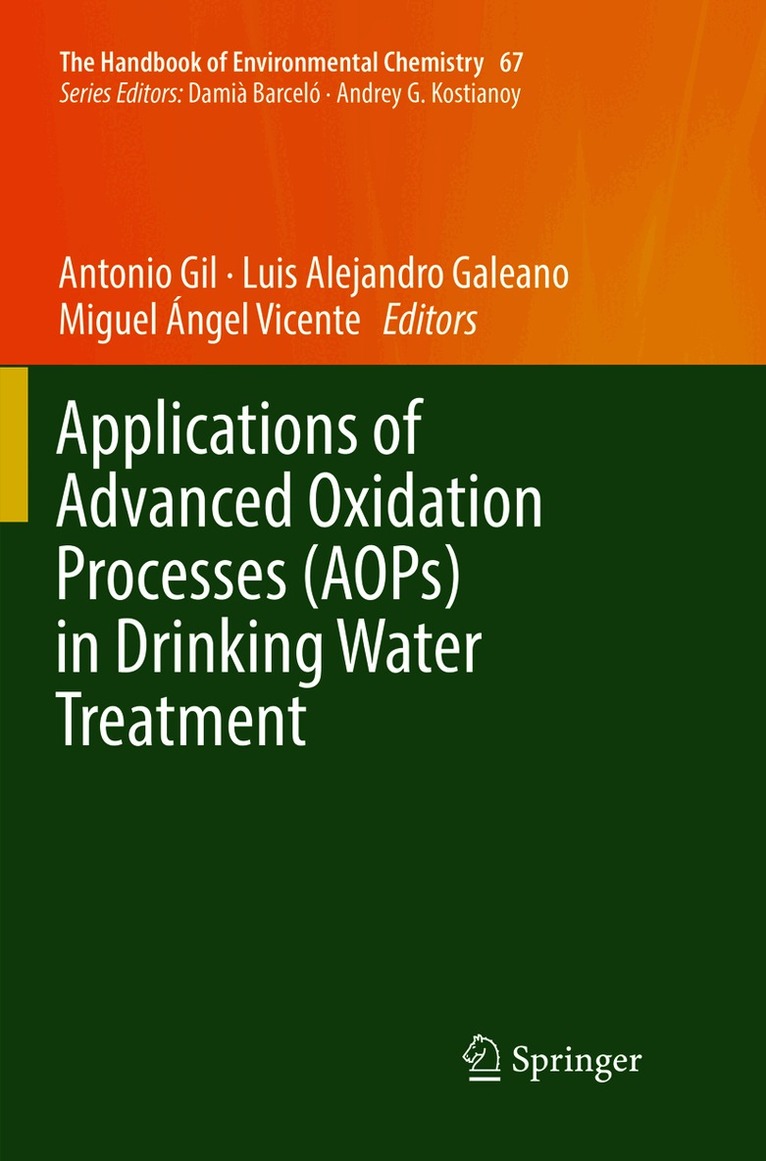 Applications of Advanced Oxidation Processes (AOPs) in Drinking Water Treatment