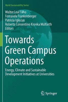 bokomslag Towards Green Campus Operations