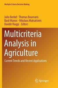 bokomslag Multicriteria Analysis in Agriculture