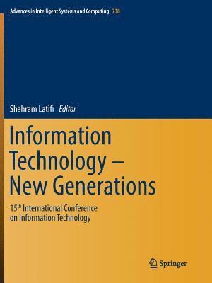 bokomslag Information Technology - New Generations