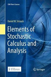 bokomslag Elements of Stochastic Calculus and Analysis
