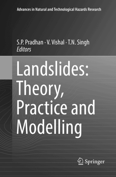 S.P. Pradhan, V. Vishal, T.N. Singh - Landslides: Theory, Practice and Modelling, Häftad