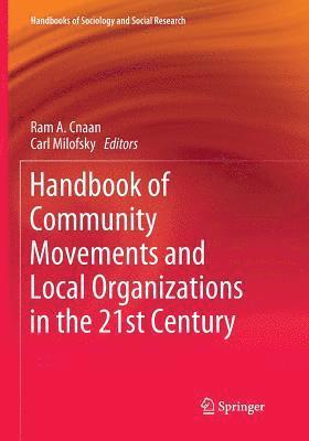 bokomslag Handbook of Community Movements and Local Organizations in the 21st Century