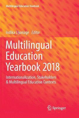 bokomslag Multilingual Education Yearbook 2018