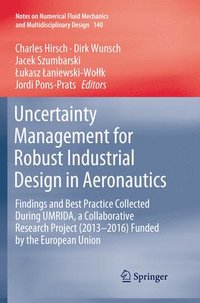 bokomslag Uncertainty Management for Robust Industrial Design in Aeronautics