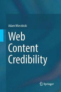 bokomslag Web Content Credibility