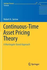 bokomslag Continuous-Time Asset Pricing Theory