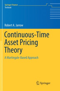 bokomslag Continuous-Time Asset Pricing Theory