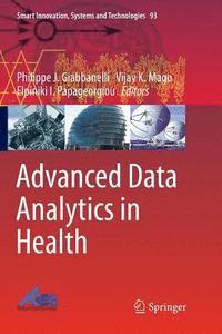 bokomslag Advanced Data Analytics in Health