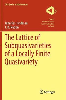 The Lattice of Subquasivarieties of a Locally Finite Quasivariety 1