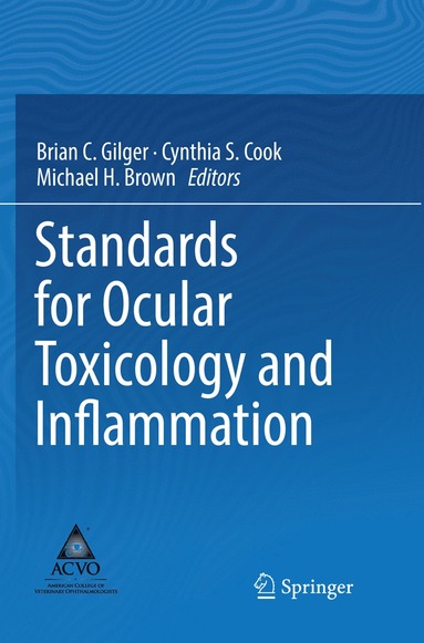 bokomslag Standards for Ocular Toxicology and Inflammation