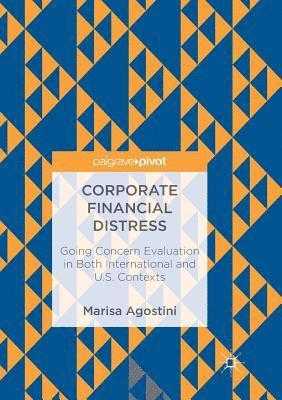 Marisa Agostini - Corporate Financial Distress: Going Concern Evaluation in Both International and U.S. Contexts, Häftad