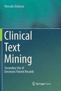 bokomslag Clinical Text Mining