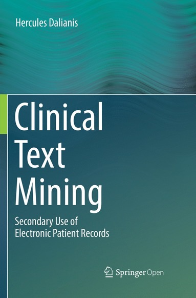 bokomslag Clinical Text Mining