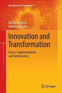 bokomslag Innovation and Transformation