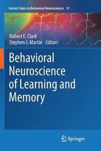 bokomslag Behavioral Neuroscience of Learning and Memory