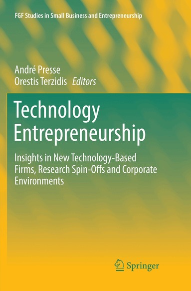 André Presse, Orestis Terzidis - Technology Entrepreneurship, Häftad