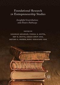 bokomslag Foundational Research in Entrepreneurship Studies
