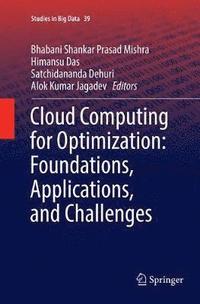 bokomslag Cloud Computing for Optimization: Foundations, Applications, and Challenges