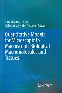 bokomslag Quantitative Models for Microscopic to Macroscopic Biological Macromolecules and Tissues