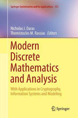 bokomslag Modern Discrete Mathematics and Analysis
