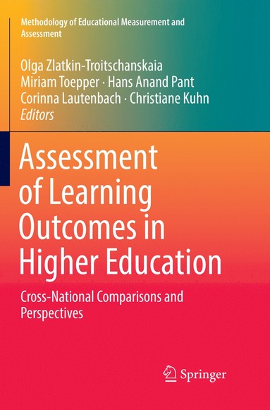 bokomslag Assessment of Learning Outcomes in Higher Education