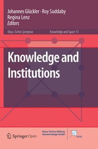 bokomslag Knowledge and Institutions