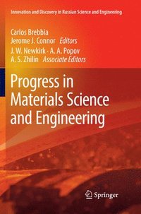 bokomslag Progress in Materials Science and Engineering