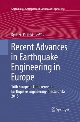 bokomslag Recent Advances in Earthquake Engineering in Europe