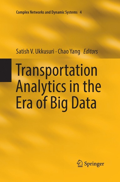 bokomslag Transportation Analytics in the Era of Big Data