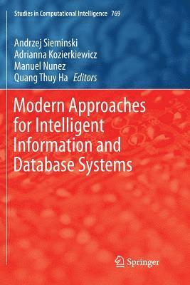 bokomslag Modern Approaches for Intelligent Information and Database Systems