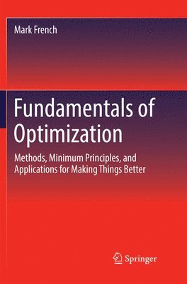 bokomslag Fundamentals of Optimization