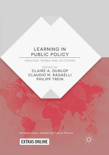 Claire A. Dunlop, Claudio M. Radaelli, Philipp Trein - Learning in Public Policy, Häftad