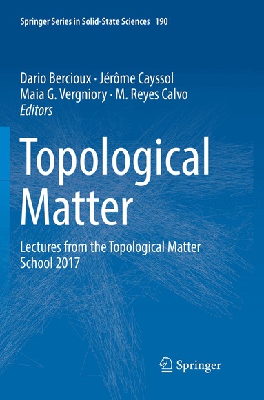 Dario Bercioux, Jérôme Cayssol, Maia G. Vergniory, M. Reyes Calvo - Topological Matter, Häftad
