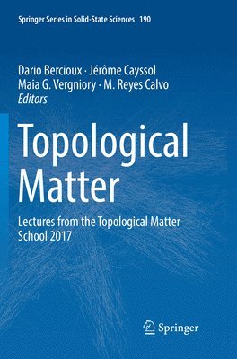 bokomslag Topological Matter