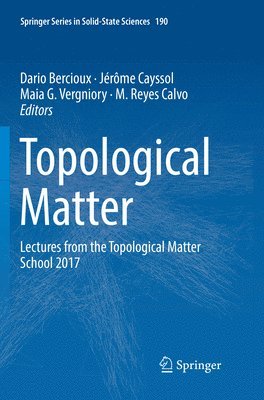 Topological Matter 1