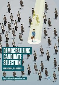 bokomslag Democratizing Candidate Selection